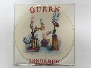 QUEEN INNUENDO WHITE PICTURE DISC 12 INCH VINYL 1991 ORIGINAL new never played - Picture 1 of 3