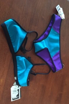 Brand New Roxy Bikini Sweamwear   Size 10L - image 1 of 4