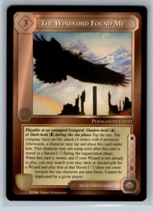 The Windlord Found Me casi nuevo limitado Dark Minions Middle Earth CCG LoTR - Imagen 1 de 1