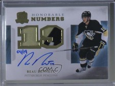 2013 Upper Deck The Cup Honorable Numbers /19 Beau Bennett #HN-BB Rookie Auto RC