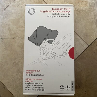 Bugaboo Fox2/ LYNX Sun Canopy Red NEW!! - Image 1 of 4