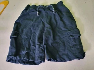 Free Planet Boys Sweat Shorts Blue Size 6 Cargo - Picture 1 of 4