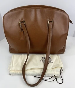 Bolso de Mano COACH Cuero Arcadia B5E-4409 Marrón Colección Madison Hecho en Italia 1994 - Imagen 1 de 13