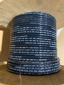 6 AWG EXAR 180 HOOK UP WIRE, UL 3740 (BLACK), PLEASE READ SHIPPING INFORMATION - Picture 1 of 3
