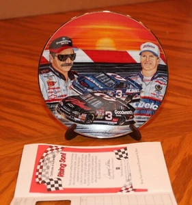 1998 HAMILTON COLLECTION DALE EARNHARDT RISING SON - Picture 1 of 3
