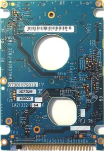 MHV2080AT PL CA06557-B35300C1 09DE5A-008300A1 (CA26332-B43104BA) 80gb IDE PCB - Picture 1 of 1