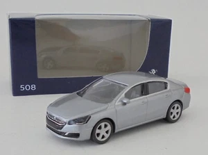 Coche modelo juguete diecast Peugeot 508 gris 3 pulgadas (7,5 cm) 1/64 NOREV 314812 - Imagen 1 de 3