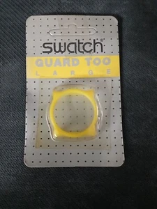SWATCH WATCH GUARD TOO/LARGE/STANDARD GENT/YELLOW - Picture 1 of 2