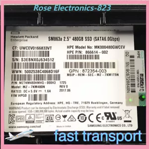 P09687-B21 NEW HPE 480GB SATA 6G 3.5" G9 GEN10 Server SSD Replace P09845-001 - Picture 1 of 5