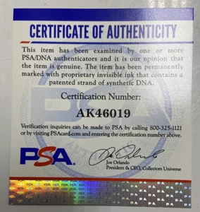 Robin Williams Signed OML Major League Baseball PSA/DNA Certified Auto AK46019 - Picture 1 of 7