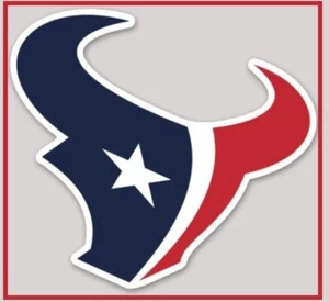 L59 Houston Texans Equipo de Fútbol Americano NFL 2025 Logo Imán de Refrigerador 4 Pulgadas - Imagen 1 de 1