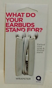 1 set di cavi per auricolari stravaganti avvolgenti e supporto per iPhone BIANCO - Foto 1 di 1