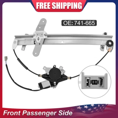 Para Ford Crown Victoria 1992-2011 Delantero Derecho con Regulador Ventana Motor 741-665 Foto 1 de 4