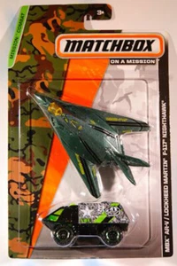 Matchbox Sky Busters Land & Air 2 Pack F-117 & Humvee MBX Mission Combat 2013 - Picture 1 of 4