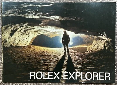 Folleto Explorer Original Rolex 101600 / 16550 Ref. 597.06 Circa 1984! Foto 1 de 3