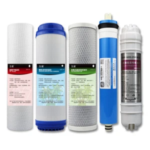 5 Pack 5 Stage 75G Reverse Osmosis System Water Filter Replacement Set Purifier  - Picture 1 of 14