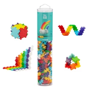 Plus-Plus - Tube - 240pc Rainbow Mix - Picture 1 of 8