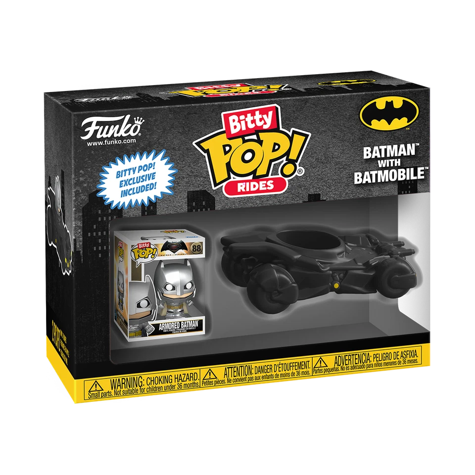 Funko Bitty Pop! Rides: DC Universe - Batman with Batmobile