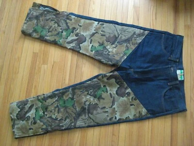 Denim (Upland) Game Winner Pants Mens  40x31 Advtge Camo Brush Guard Chaps NWOT - Image 1 of 4