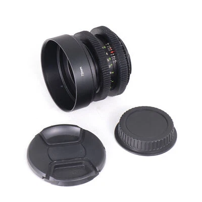 Auto Chinon MC 55mm F1.7 w/ Neutral Anamorphic Bokeh & Flare For Canon EF! - Image 1 of 4