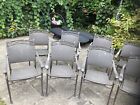 Cast Metal Aluminium Garden Patio Chairs Leisuregrow To Upcycle £Per Chair