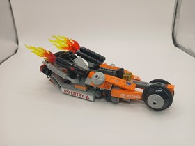 LEGO Super Cycle Chase (70808) DRAGSTER MOTORCYCLE Incomplete No Minifigures