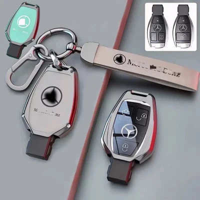 Funda de cuero para llavero Mercedes-Benz C E S GLK CLS 560 A63 GTR AMG Foto 1 de 3