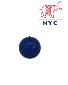 Set 10x Sfera (Pendente)Agata Blu  A113  NEW YORK COLLECTION (MI) - Picture 1 of 2
