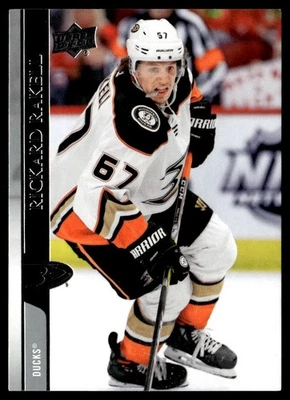 2020-21 Upper Deck Rickard Rakell Anaheim Ducks #5 - Image 1 of 2