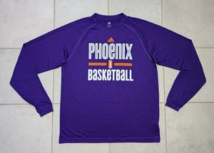 Adidas Men's Small Phoenix Mercury WNBA Shooting Long Sleeve Shirt Purple - Picture 1 of 6
