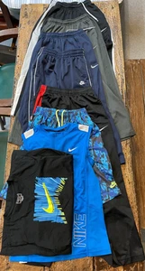 8 Y2K Youth 12-13 Nike Sportswear 5 Track Pants 2 Shirts 1 Gym Shorts Medium - Picture 1 of 14