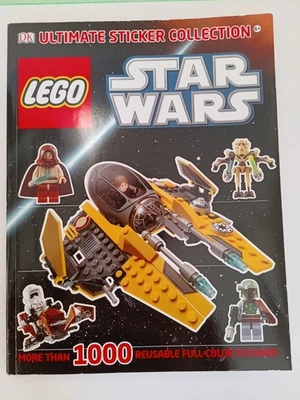 LEGO Star Wars Ultimate Sticker Collection 1000+ Reusable DK New/Unused Foto 1 de 4