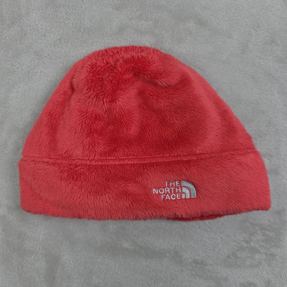 Gorro ajustado The North Face para mujer rosa polar invierno clima frío cálido Foto 1 de 4