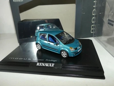 RENAULT MODUS Phase 1 4 Portes Vert NOREV 1:43 - Photo 1/2