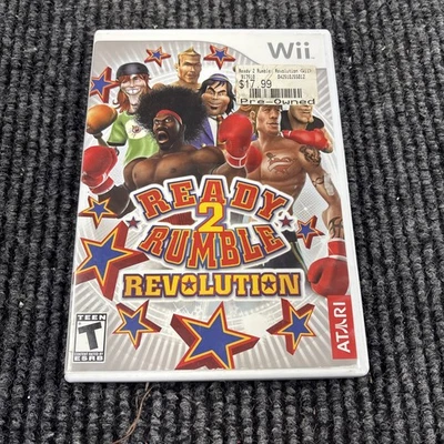 Ready 2 Rumble Revolution (Nintendo Wii, 2009) No Manual - Image 1 of 4