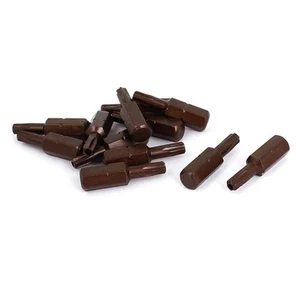 12Pcs 25mm Length 1/4 Inch Hex Shank Magnetic T20 Torx Security Screwdriver Bits - Picture 1 of 3