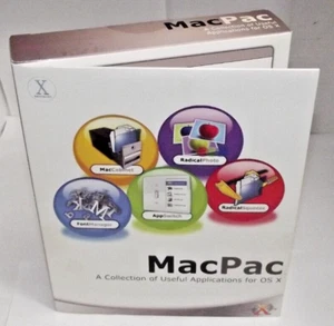 Mac Pac Applications for OS X - Font Manager, Radical Photo, App, + by Macware - Picture 1 of 13