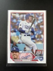 2023 Topps Rip Party #200 Freddie Freeman Dodgers SSP - Imagen 1 de 2