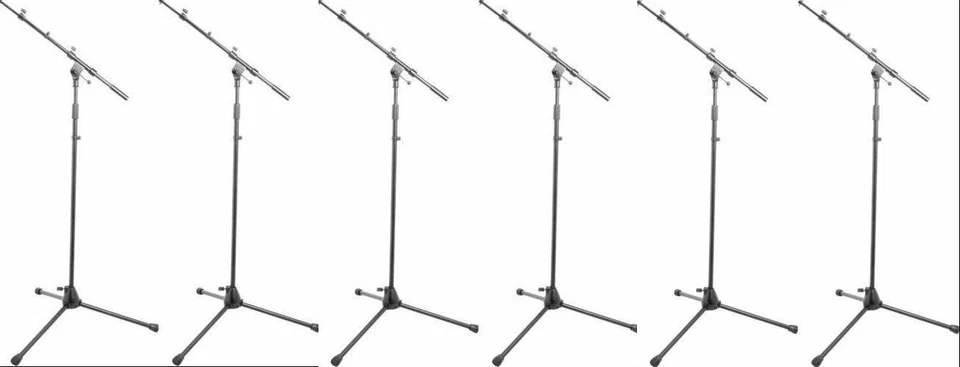 (2) On-Stage Stands MS9701TB Tripod Boom Mic Stand Authorised Dealer