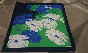 Gina Ruccini foulard 58x58 vintage scarf woman floral exclusively tif rack - Picture 1 of 1