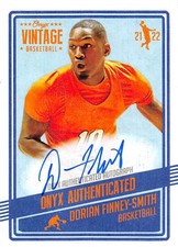 2021-22 Onyx Vintage Basketball Base, Blue or Green Autographs Pick From List