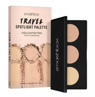 SMASHBOX TRAVEL SPOTLIGHT PALETTE HIGHLIGHTER TRIO - NEW IN BOX  - Image 1 of 2