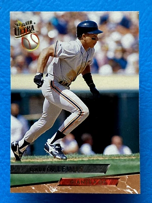 1993 Fleer Ultra Darren Lewis #134 - Image 1 of 2