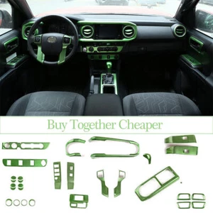 Kit de control central interior verde conjunto de 30 piezas para Toyota Tacoma 2016-22 - Imagen 1 de 12