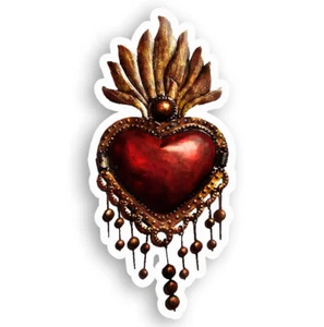 Sagrado Corazon Sticker/Car Decal Multiple Sizes - Picture 1 of 1