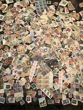 HUGE Vintage Stamp Collection Lot, HUNDREDS of Old Stamps USA and World 🌍