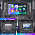 7" 2G+32G For VW Touareg 2004-2011 Android 13 Car Stereo Radio GPS Navi Carplay