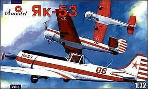 Amodel 7285 - 1:72 Yakovlev Yak-53 Monoposto Aereo Sportivo - Nuovo - Immagine 1 di 1