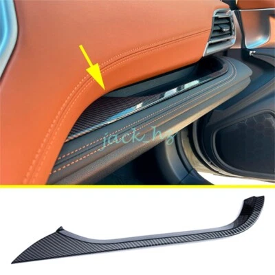 Carbon Fiber Interior Center Console Strips Trims For Subaru Outback 2020-2022 - Image 1 of 4