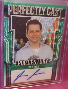 2023 Leaf Pop Century Perfectly Cast JON CRYER AUTO 2/4 GREEN - Picture 1 of 2